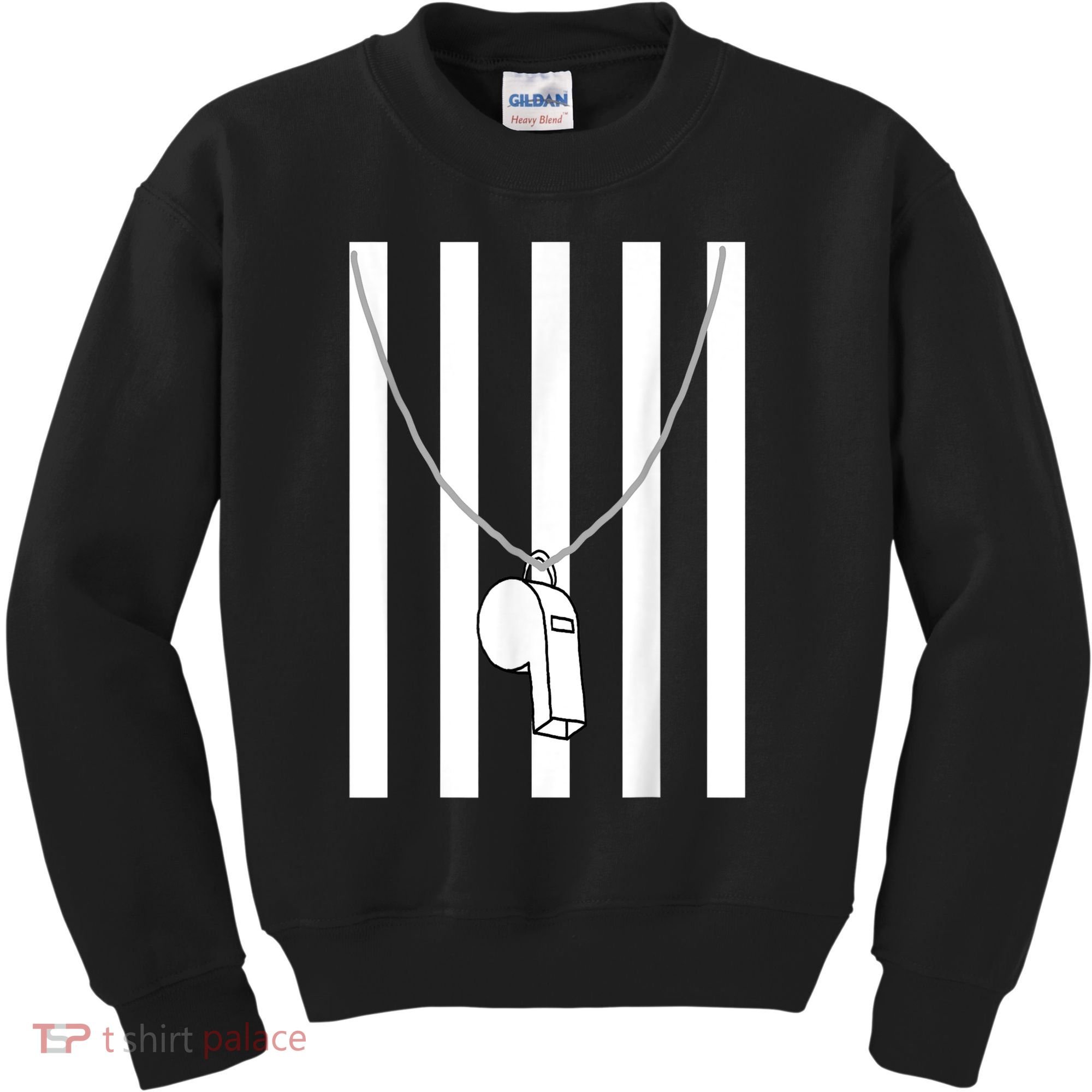 Referee Costume Ref Whistle Refereeing Linesman Umpire Kids Sweatshirt