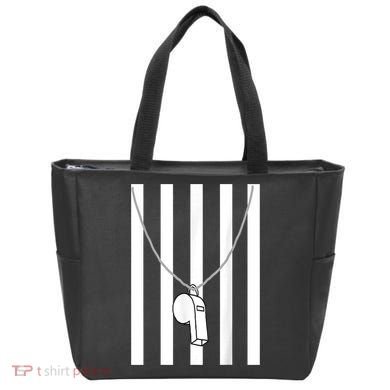 Referee Costume Ref Whistle Refereeing Linesman Umpire Tote Bag
