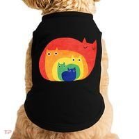 Rainbow Cats Doggie Tank thumb 0