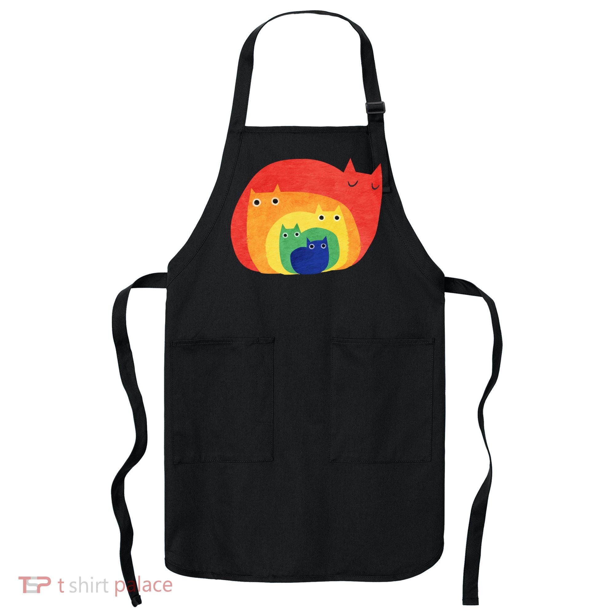 Rainbow Cats Apron