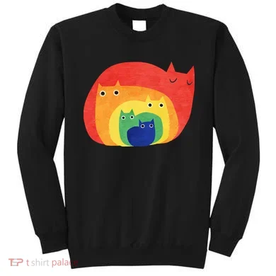 Rainbow Cats Sweatshirt