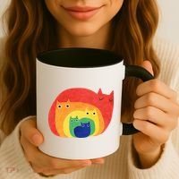 Rainbow Cats Coffee Mug thumb 3