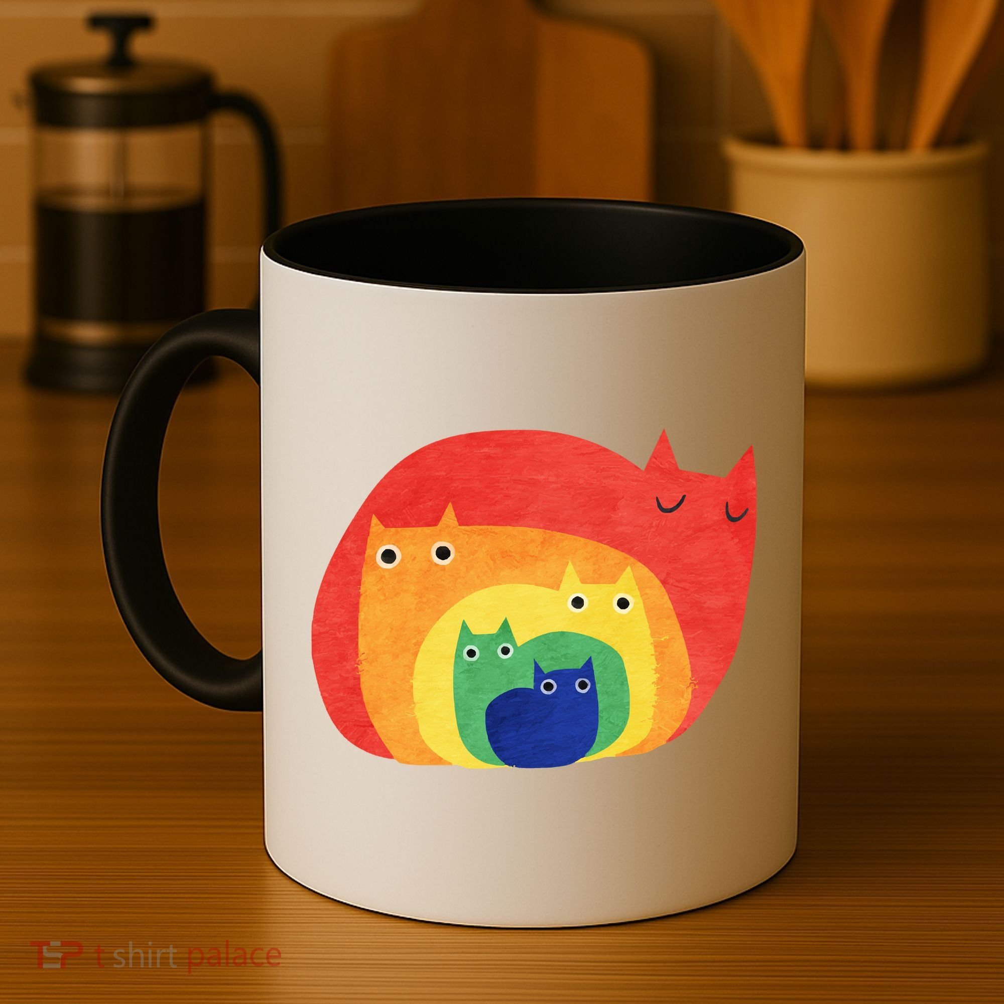 Rainbow Cats Coffee Mug
