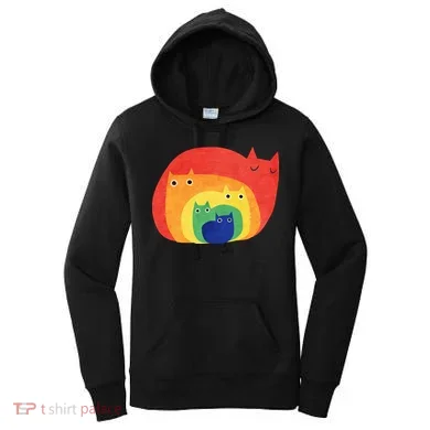 Rainbow Cats Women's Hoodie