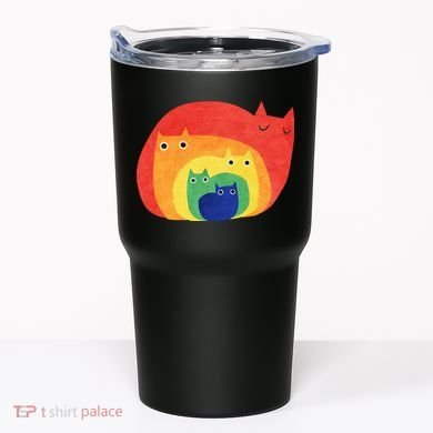 Rainbow Cats Tumbler