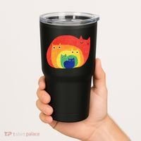 Rainbow Cats Tumbler thumb 2