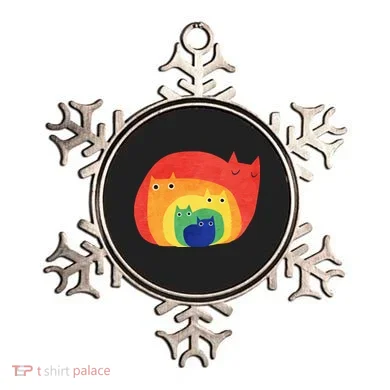 Rainbow Cats Ornament