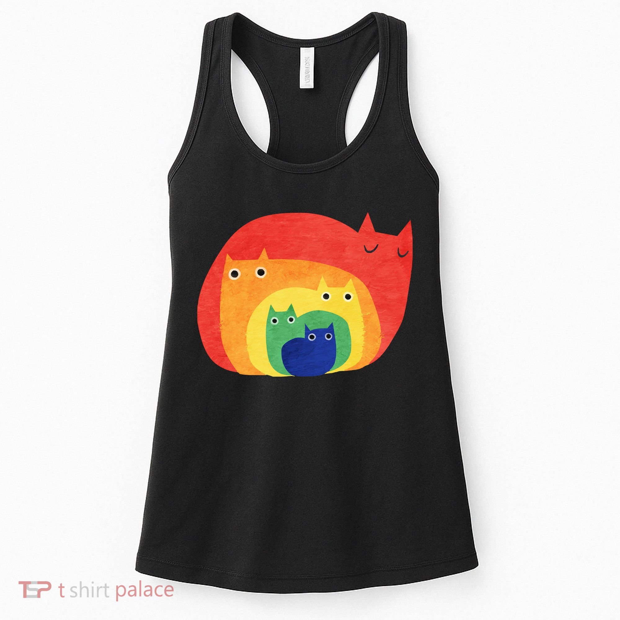 Rainbow Cats Women's Tank Top