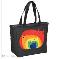 Rainbow Cats Tote Bag thumb 2