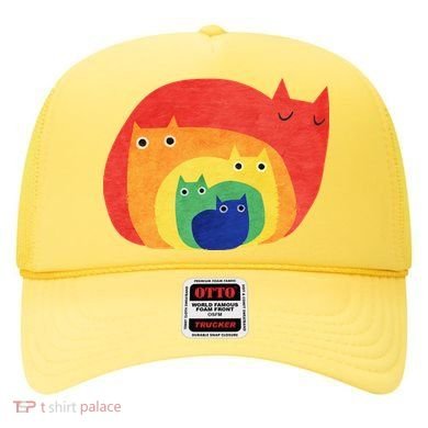 Rainbow Cats Hat