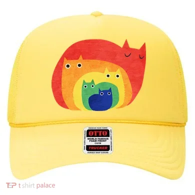 Rainbow Cats Hat