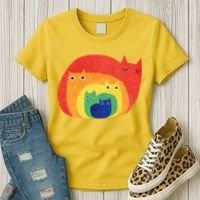 Rainbow Cats Women's T-Shirt thumb 3