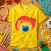 Rainbow Cats Kids T-Shirt thumb 3
