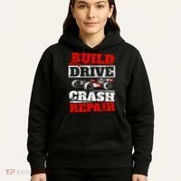 Rc Car Racing Build Drive Crash Repair Remote Control Buggy Gift Hoodie thumb 5