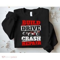 Rc Car Racing Build Drive Crash Repair Remote Control Buggy Gift Sweatshirt thumb 2
