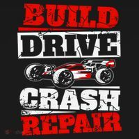 Rc Car Racing Build Drive Crash Repair Remote Control Buggy Gift Sweatshirt thumb 3
