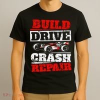 Rc Car Racing Build Drive Crash Repair Remote Control Buggy Gift T-Shirt thumb 3
