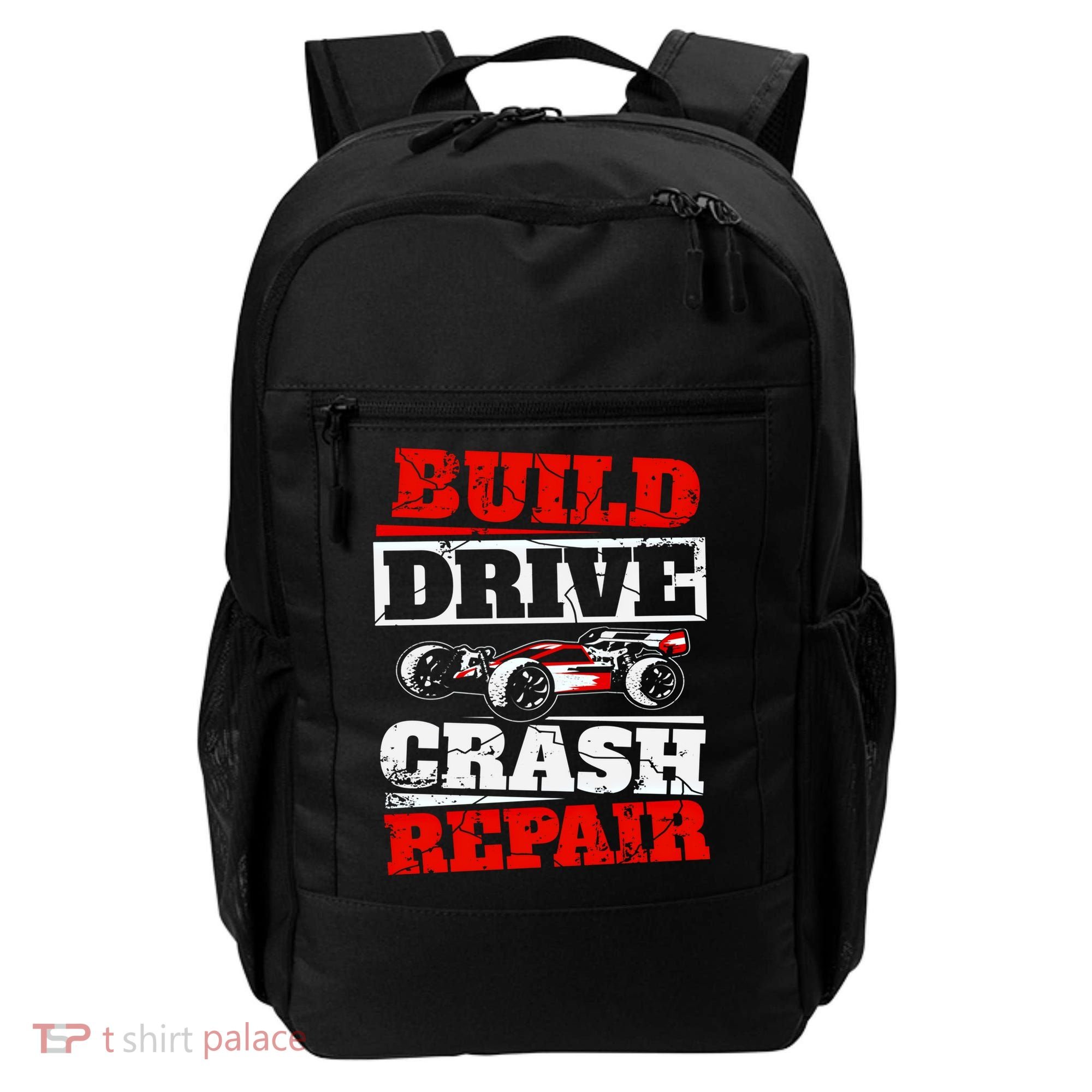Rc Car Racing Build Drive Crash Repair Remote Control Buggy Gift Backpack