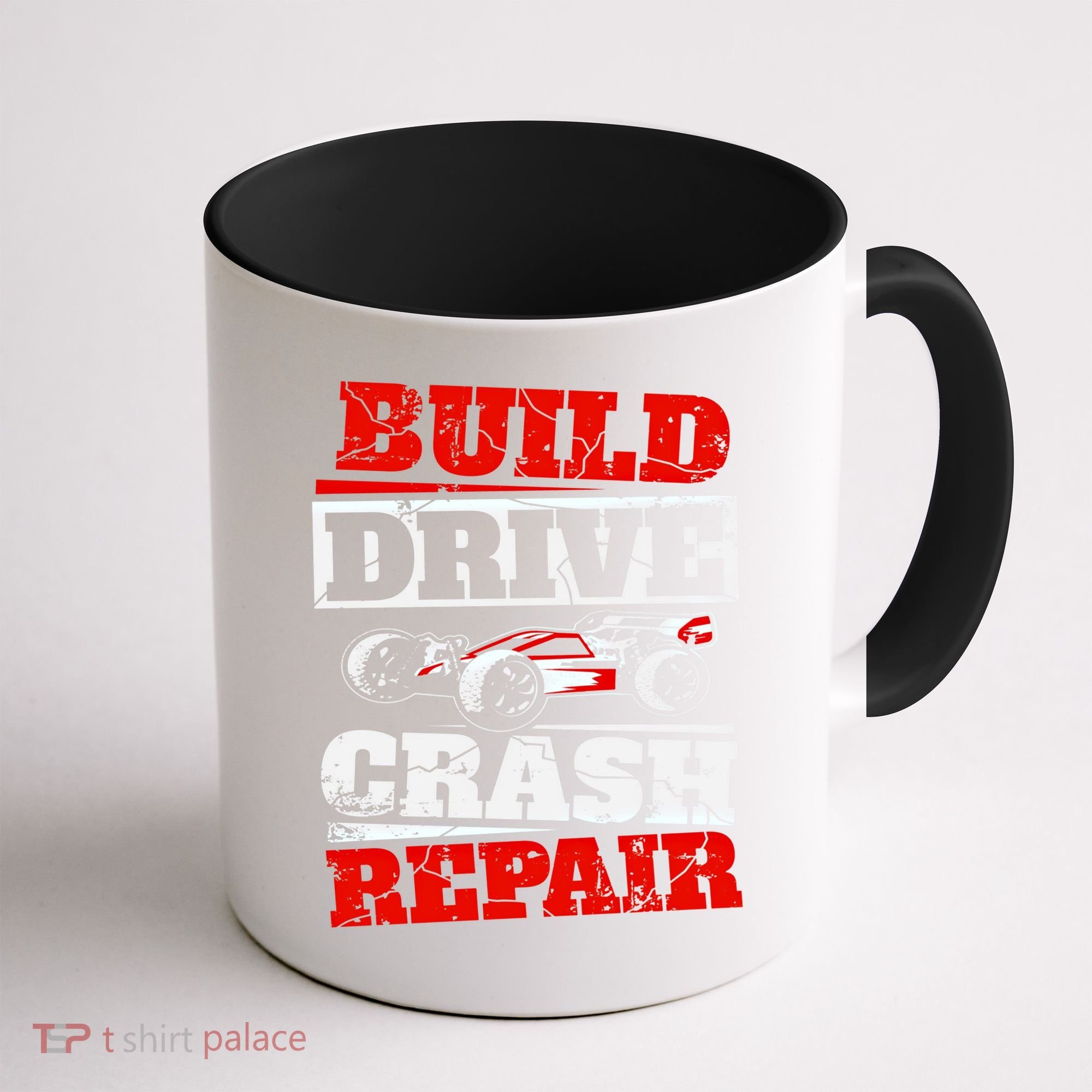 Rc Car Racing Build Drive Crash Repair Remote Control Buggy Gift Coffee Mug
