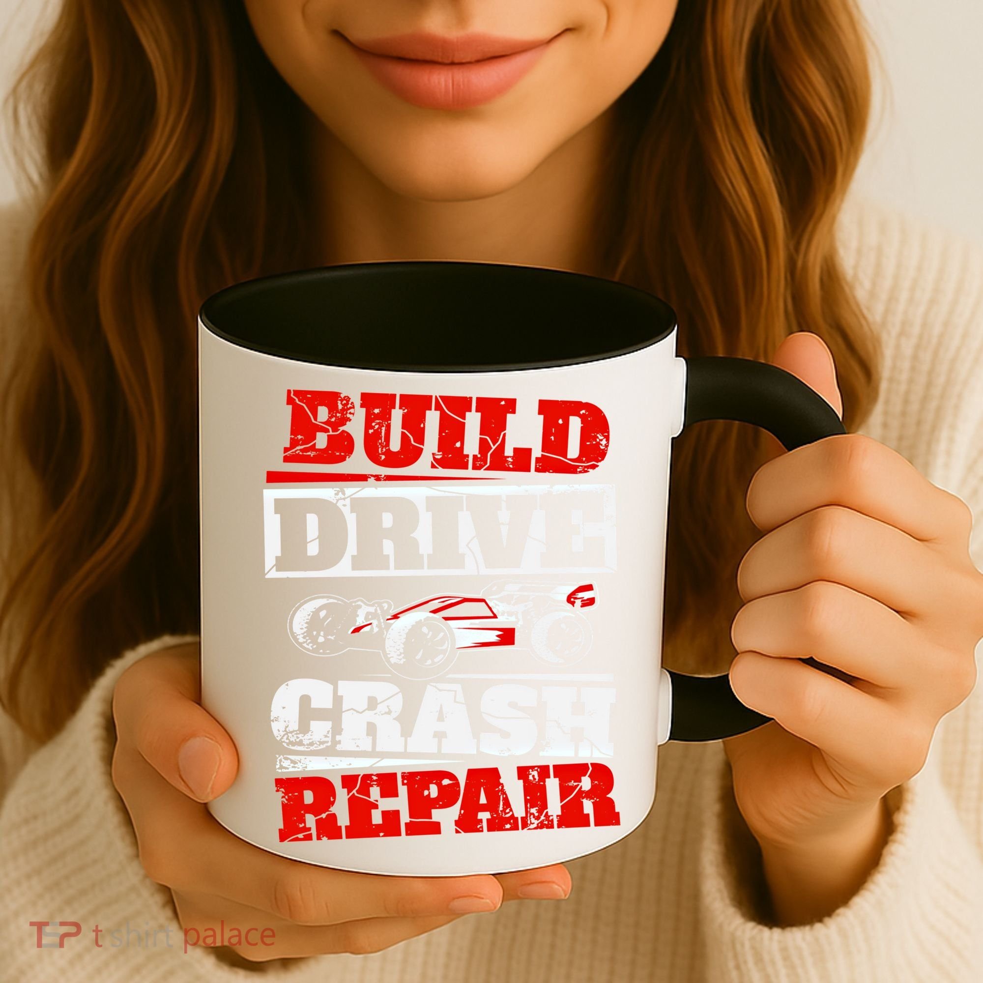 Rc Car Racing Build Drive Crash Repair Remote Control Buggy Gift Coffee Mug
