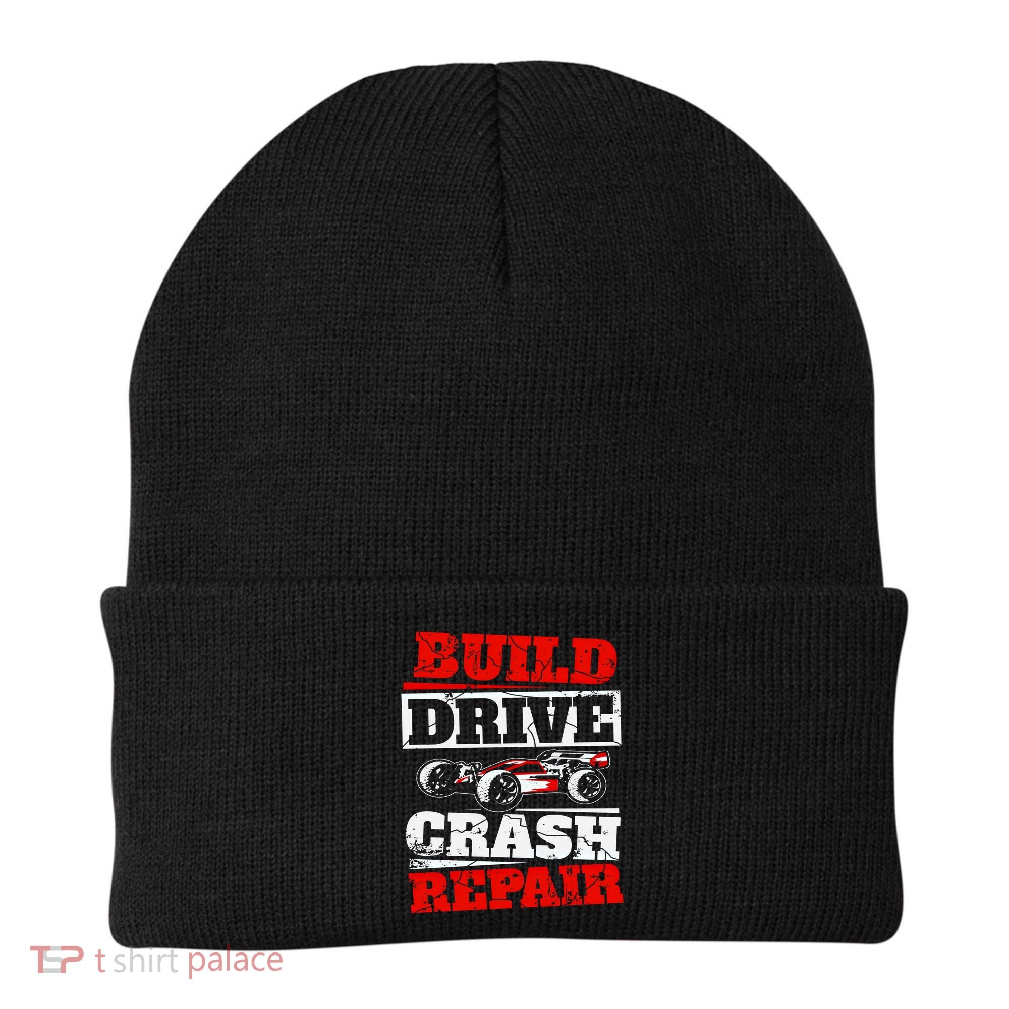Rc Car Racing Build Drive Crash Repair Remote Control Buggy Gift Beanie