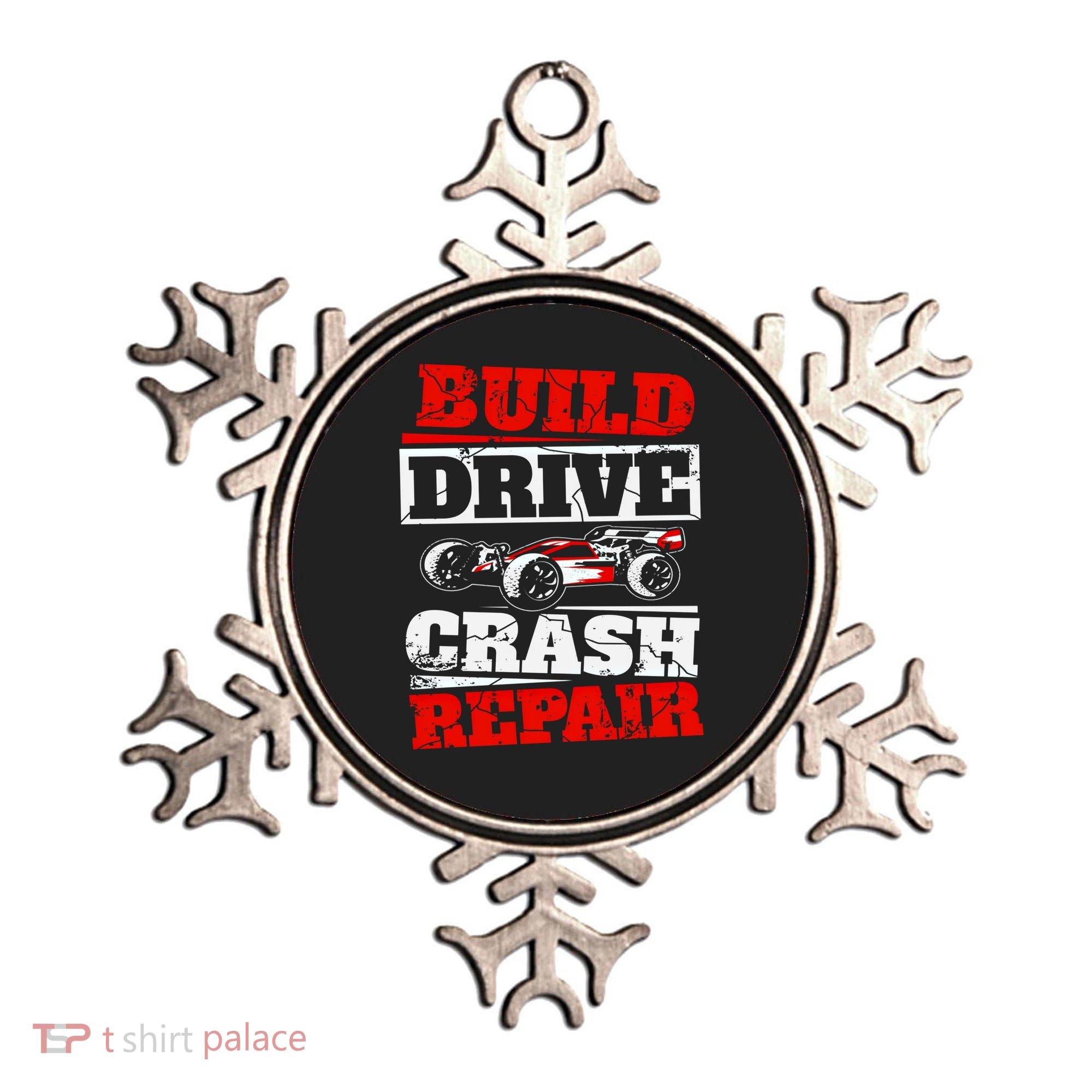 Rc Car Racing Build Drive Crash Repair Remote Control Buggy Gift Ornament