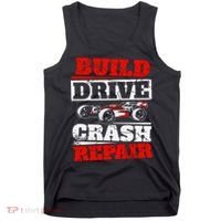 Rc Car Racing Build Drive Crash Repair Remote Control Buggy Gift Tank Top thumb 0