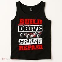 Rc Car Racing Build Drive Crash Repair Remote Control Buggy Gift Tank Top thumb 2