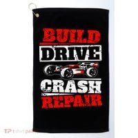 Rc Car Racing Build Drive Crash Repair Remote Control Buggy Gift Golf Towel thumb 0