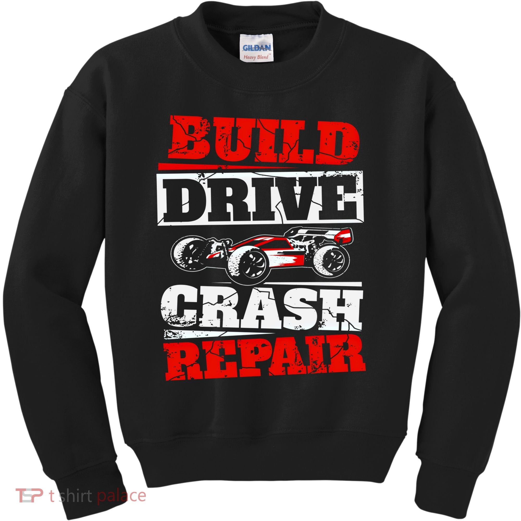 Rc Car Racing Build Drive Crash Repair Remote Control Buggy Gift Kids Sweatshirt
