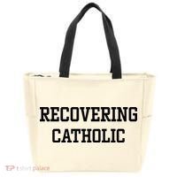 Recovering Catholic Tote Bag thumb 0