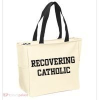 Recovering Catholic Tote Bag thumb 2