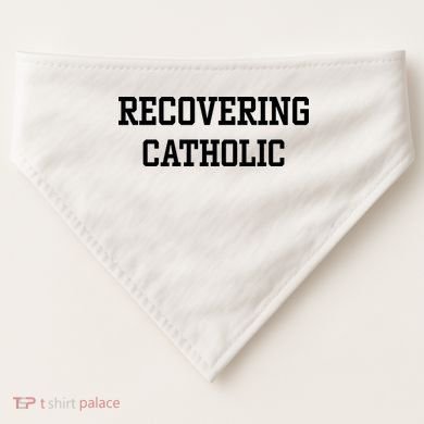 Recovering Catholic USA-Made Doggie Bandana
