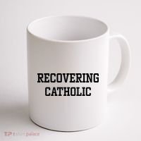 Recovering Catholic Coffee Mug thumb 1