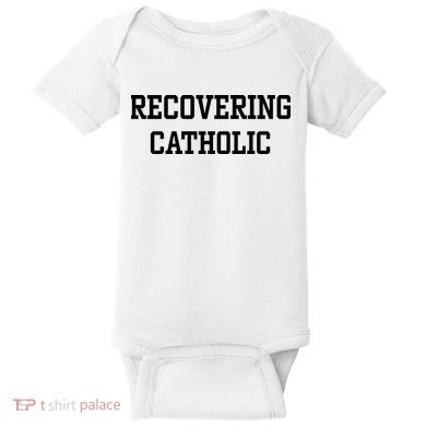 Recovering Catholic Baby Bodysuit