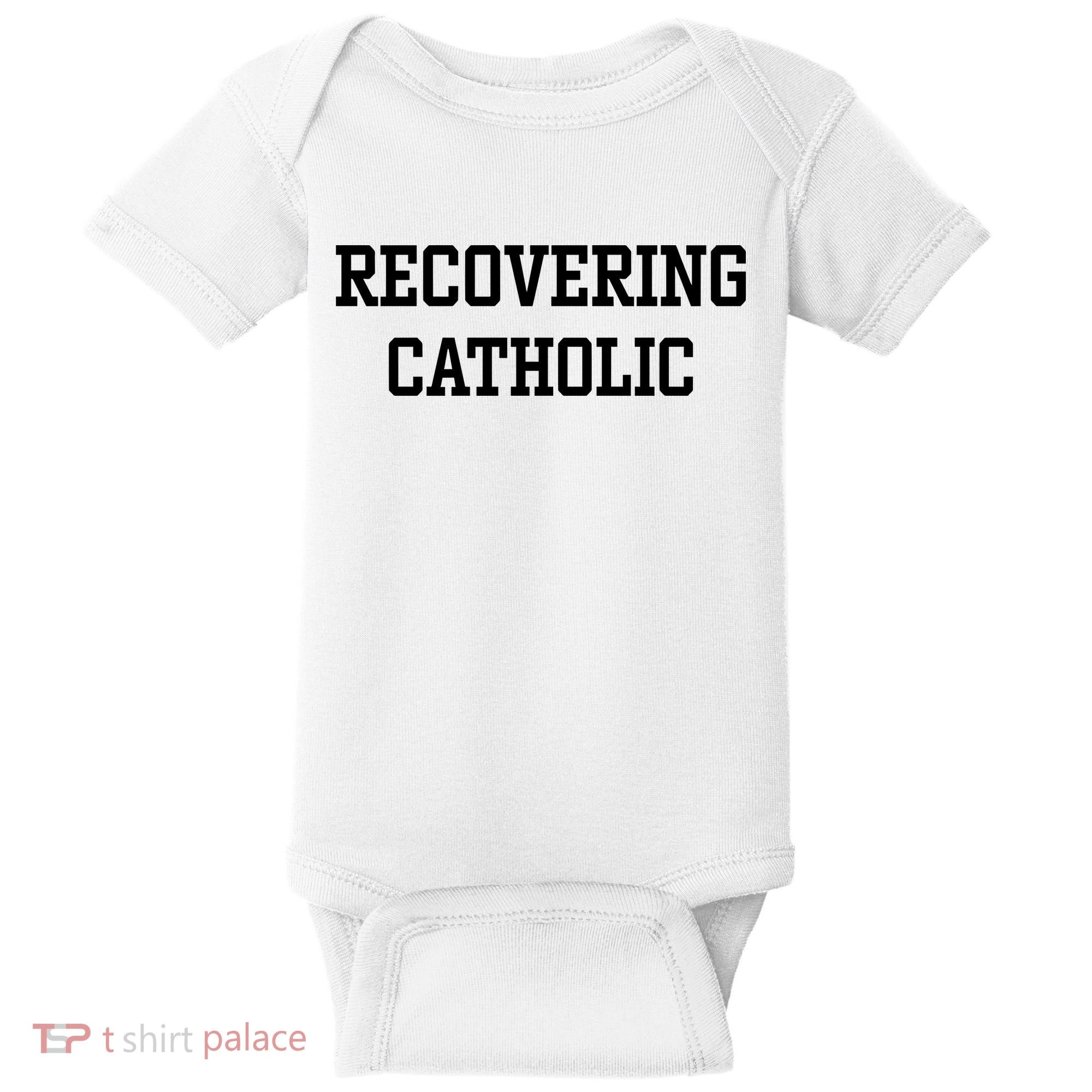 Recovering Catholic Baby Bodysuit