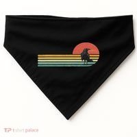 Raven Crow Retro Style Animal Bird Lover Bird Watcher USA-Made Doggie Bandana thumb 0