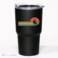 Raven Crow Retro Style Animal Bird Lover Bird Watcher Tumbler thumb 0