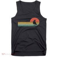 Raven Crow Retro Style Animal Bird Lover Bird Watcher Tank Top thumb 0