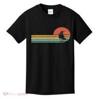 Raven Crow Retro Style Animal Bird Lover Bird Watcher Kids T-Shirt thumb 0