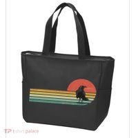Raven Crow Retro Style Animal Bird Lover Bird Watcher Tote Bag thumb 3