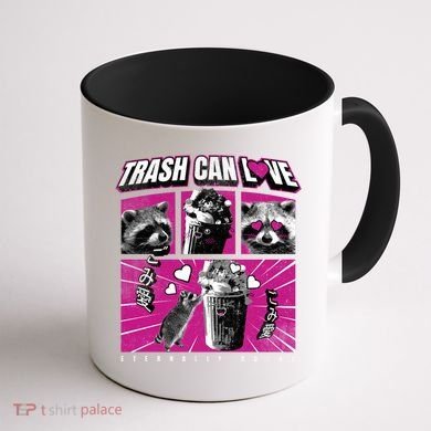 Raccoon Comic Coffee Mug back