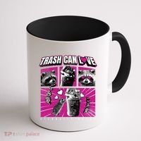 Raccoon Comic Coffee Mug thumb 1