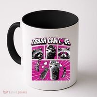 Raccoon Comic Coffee Mug thumb 0
