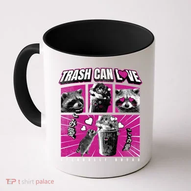Raccoon Comic Coffee Mug