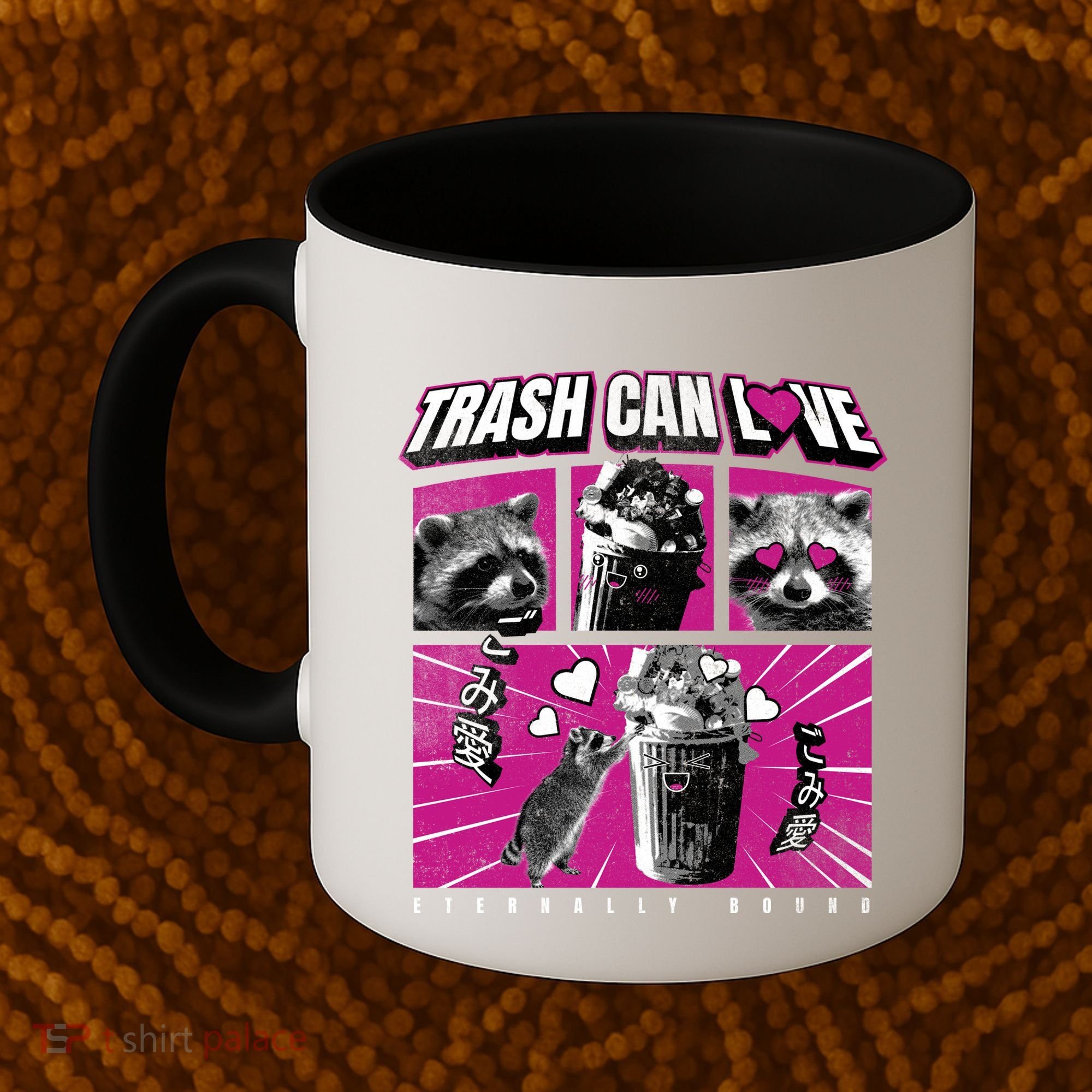 Raccoon Comic Coffee Mug