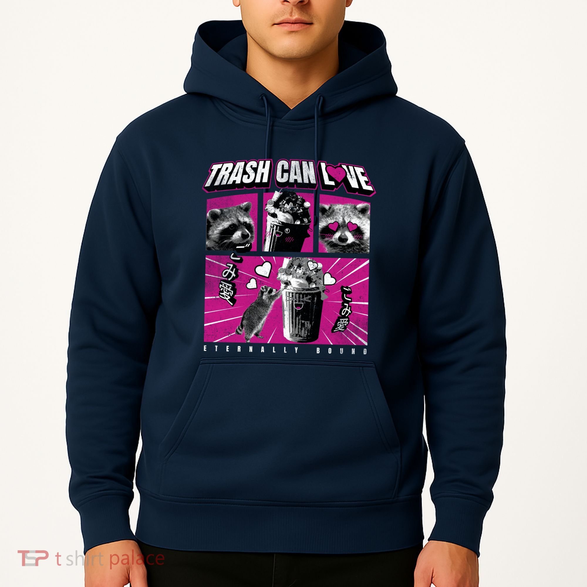 Raccoon Comic Hoodie