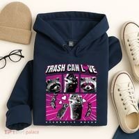 Raccoon Comic Hoodie thumb 4