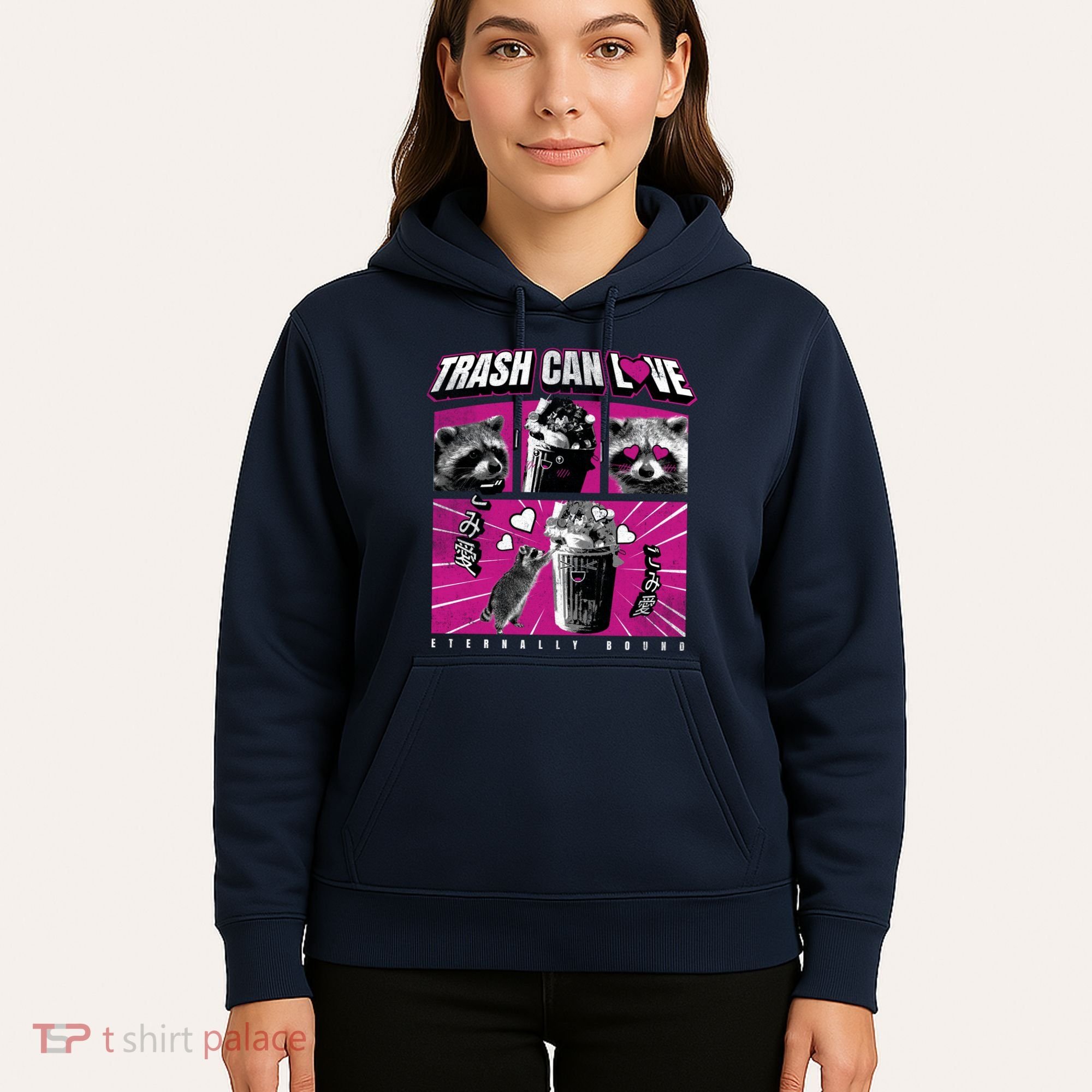 Raccoon Comic Hoodie