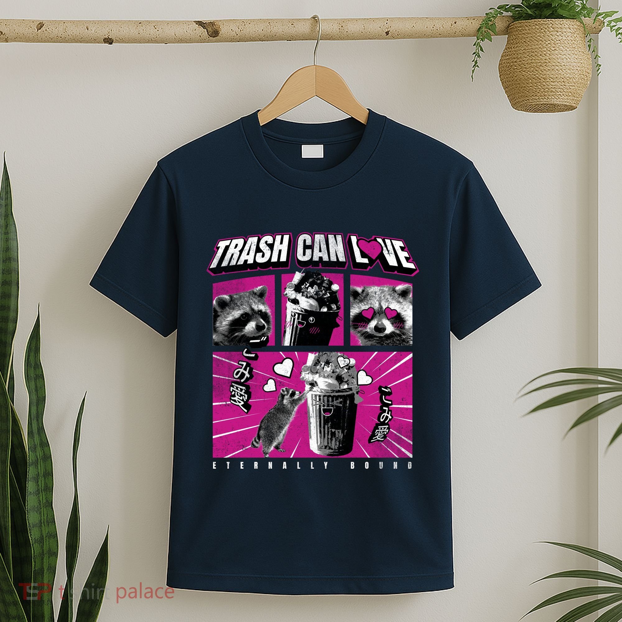 Raccoon Comic T-Shirt